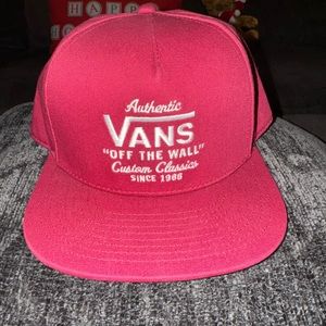 Vans Authentic “Off the Wall” Custom Classics Baseball Cap!